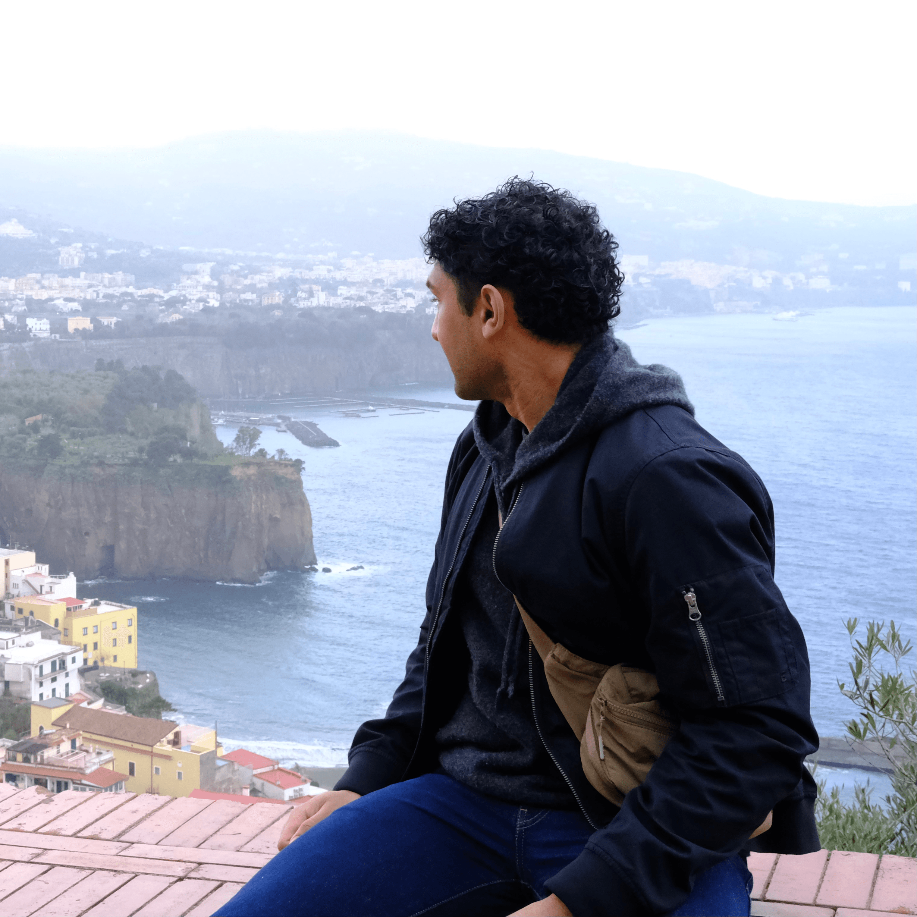 travel self portrait
